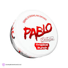 PABLO EXCLUSIVE - BLUE RASPBERRY Nicotine Pouches - 50mg